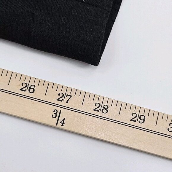 Theory Treeca Tailored Trouser Pants Double Knit Jersey Black Women’s Size 6 - Picture 13 of 13